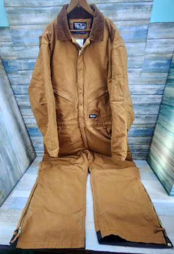 Walls Workwear Duck Canvas Insulated Coveralls Men