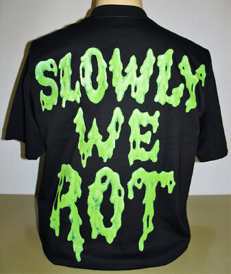 Obituary Slowly We Rot Black T-Shirt Size S M L XL 2XL 3XL Death