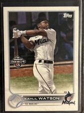 KAHLIL WATSON  2022 Topps Pro Debut #PD-104 Photo Image Variation SP Short Print