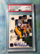1999 SP Signature Kellen Winslow Autograph #KW AUTO PSA 8 NM-MT