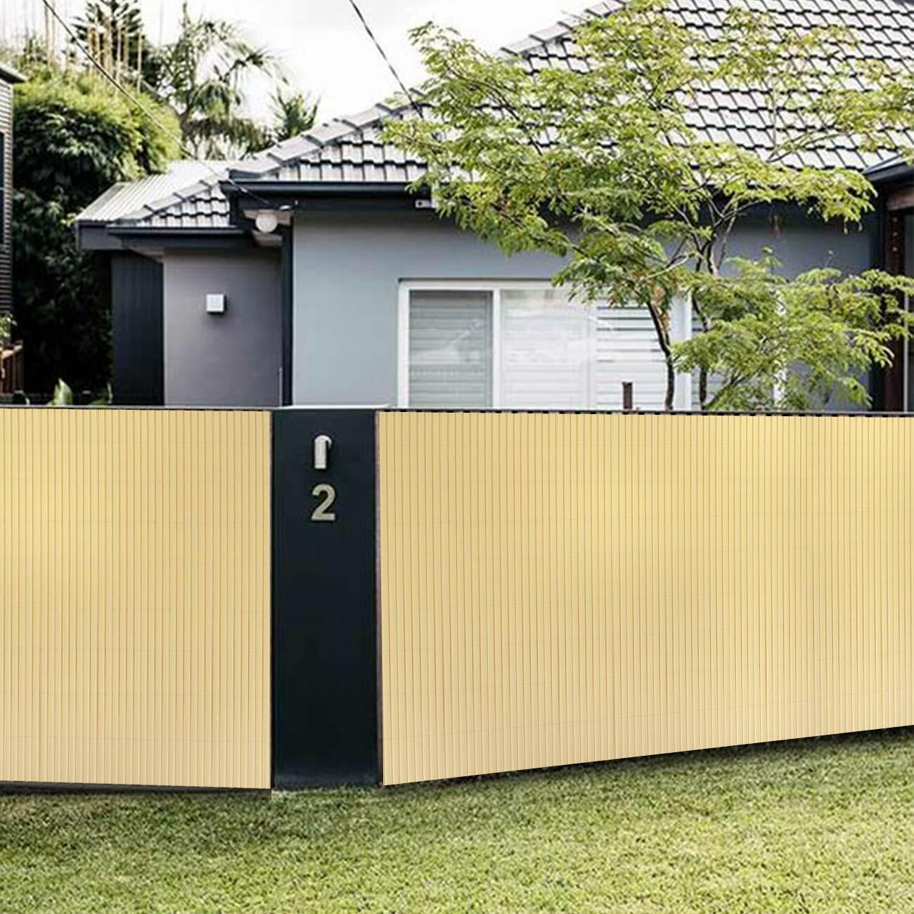 Bamboo Privacy Fence Screen Split High Outdoor Garden Yard Lawn Fencing 13 X 5 For Sale Online Ebay