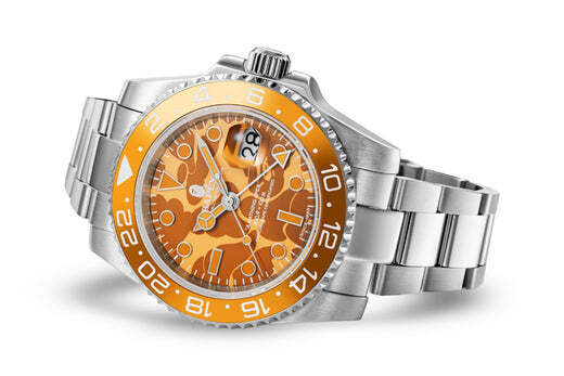 A BATHING APE Men's Wrist Watch TYPE 2 BAPEX COLOR CAMO A BATHING APE Men's Wrist Watch TYPE 2 BAPEX COLOR CAMO