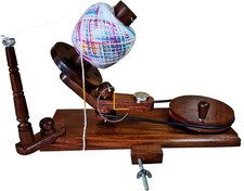 Wooden Yarn Ball Winder Table Top Yarn Swift Wooden Yarn Winder for Crocheting