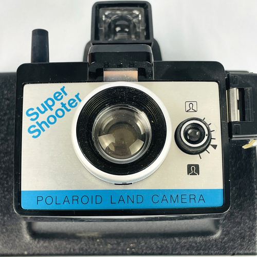 VINTAGE Polaroid Super Shooter Land Camera w/ Manual & Original Box – Unteste - Picture 3 of 12