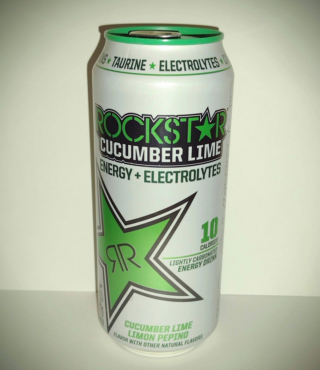 ライブロック　11kg RARE! 2016 Rockstar Energy Drink CUCUMBER LIME! (1X) FULL SEALED