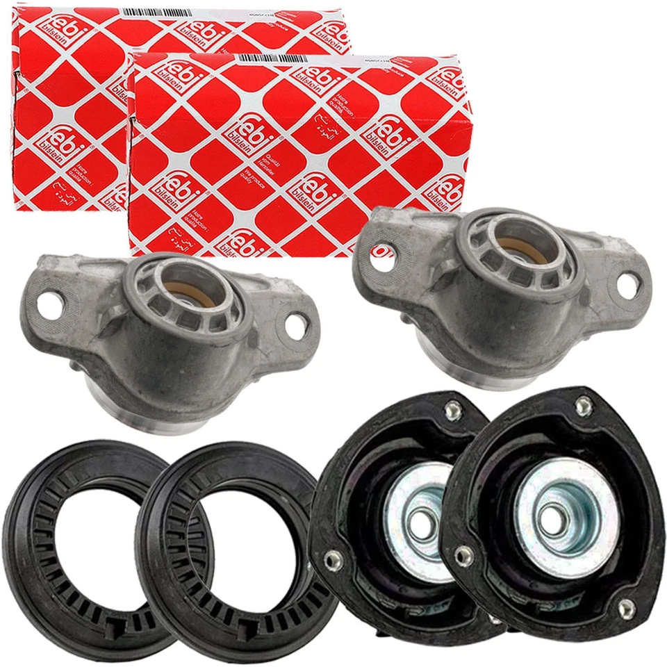 4x Bilstein B4 gas shock absorbers + strut bearings front + rear for VW Passat B6 B7 3C - Image 4 of 4