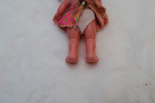 THUM-THINGS Vintage Doll Three Faces Turns Moves 4.5" TALL Uneeda 1973 - Picture 6 of 8
