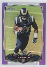 2014 Topps Chrome Retail Purple Refractor Tre Mason #164 0qr0