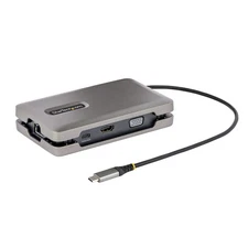 StarTech.com USB-C Docking Station for Windows and ChromeOS, Dual Monitor 4K ...