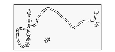 Genuine Volkswagen Liquid Line 5C0-820-741-CF