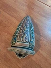 Roseville Art Pottery 6 1/4" Wall Pocket 1920's  RARE  Early Example Matte Glaze