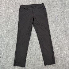 Lululemon Pants Mens 33x32 Black ABC 5 Pocket Slim Stretch Chino Warpstreme