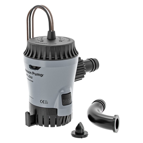 Johnson Pump Aqua Void Automatik 800 GPH Bilge Pumpe 12V 10-13626-07 Boot Marine-image