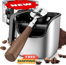 Accesorios para Espresso Knock Box: La nueva herramienta patentada de acero inox