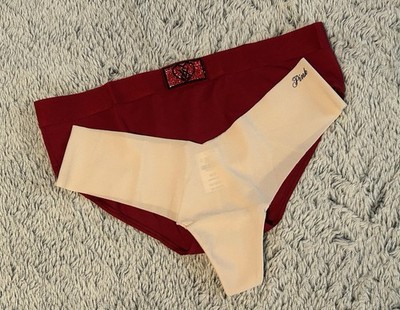 Victoria s Secret cotton Heart Shine Patch Hipster Panty Bundle New Size Medium
