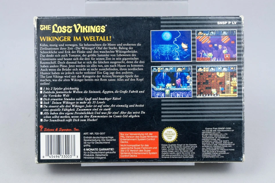 Super Nintendo *The Lost Vikings* SNES CIB OVP LV-NOE/SFRG - Bild 4 von 4