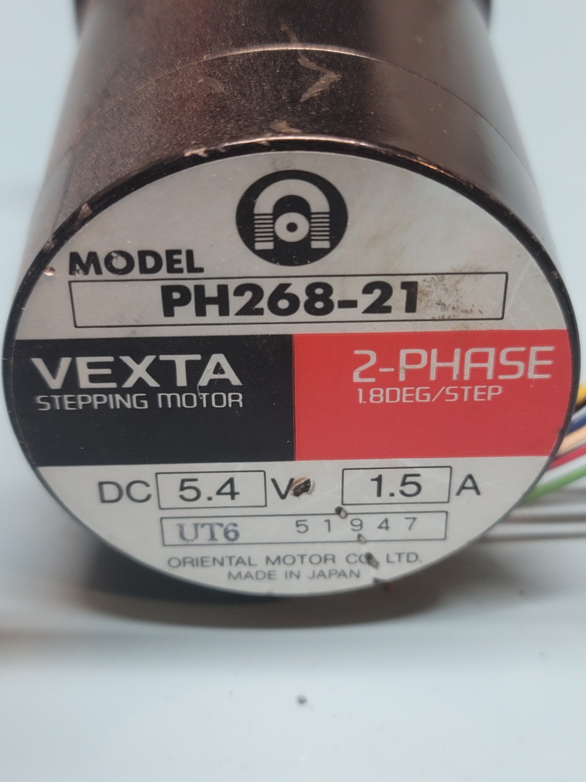 VEXTA PH268L-21 Stepping Motor,  Robotics, 3D Printer, CNC.