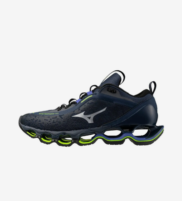 Mizuno Wave Prophecy 13.2 Dress Blue Galaxy Silver Dazzling Blue