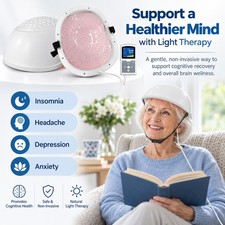 810nm NIR Brain Therapy Helmet 280 Diode for Parkinson Alzheimer Insomnia Stroke