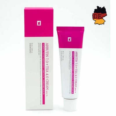1/2Stück TOSOWOONG Arbutin 7% Tranexamic Acid 4% Cream 50ml Brightening K-Beauty
