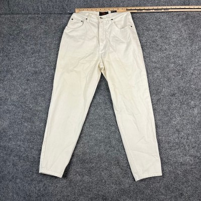 Route 66 Jeans Womens Size 7/8 White High Rise Straight Leg Casual Denim