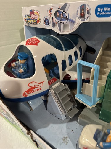 NEW Hap-P-Kid Airport Playset Lights and Sound English & Spanish Little Learner - Picture 4 of 9