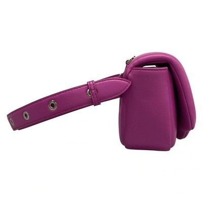 BVLGARI Serpenti Pink Leather Bum Bag | eBay