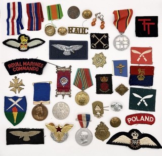 Military Badge Job Lot