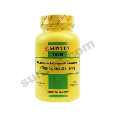 Sun Ten Chai Hu Gui Zhi Tang 162B 100 Capsules MFG 05/2023 New Sealed
