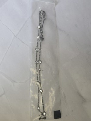 SILPADA RARE Sterling Silver 925 ''Infinity'' Cubic Zirconia CZ Necklace New