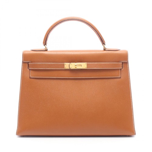Hermes Kelly 32 Outside Sewing 2WAY Handbag Couche Belle r30_0603
