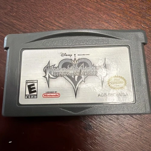 Kingdom Hearts: Chain of Memories (Game Boy Advance, 2004) Authentic GBA Tested