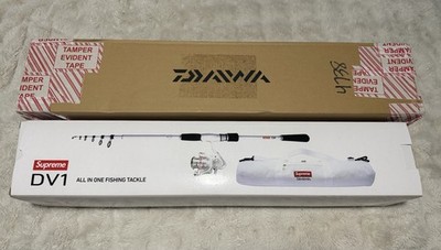 Supreme x Daiwa DV1 Fishing Rod and Reel SS23 Brand New | eBay