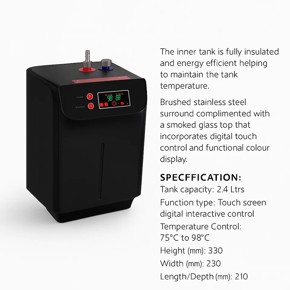 Chrome 3-in-1 Instant Boiling Hot Water Tap Including Tank & Filter - Image 4 of 4