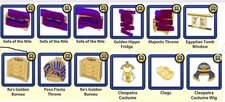 Webkinz classic Virtual EGYPTIAN. items HTF please leave note reply to seller