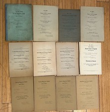 Lot Of 12! Antique ( 1902-1925) United States Circuit Court of Appeals ( B1)