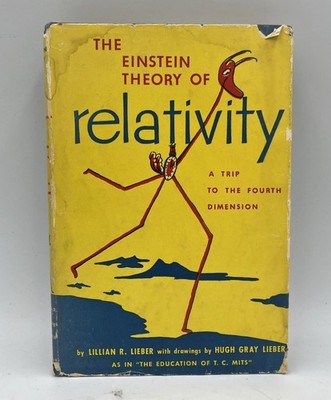 Einstein Theory Of Relativity: A Trip to the Fourth Dimension   1945   HC/DJ