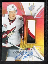 2016-17 SPx Rookies Gold Patch Auto /99 Lawson Crouse #R-LC Patch Auto 0i6