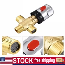 Thermostatic Mixing Valve Hot &Cold Water Temperature Control Valve Hot