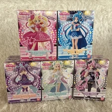 Kimi to Idol PreCure Cutie Figures 5 types, 5 pieces　NEW