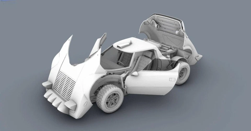 1/12 Modello Da Montare - LANCIA STRATOS HF GR.4 - ITALERI - ITA4714 - Immagine 2 di 3