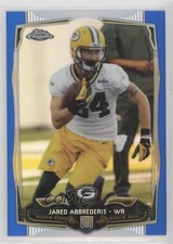 2014 Topps Chrome Blue Refractor 62/199 Jared Abbrederis #130 0k0