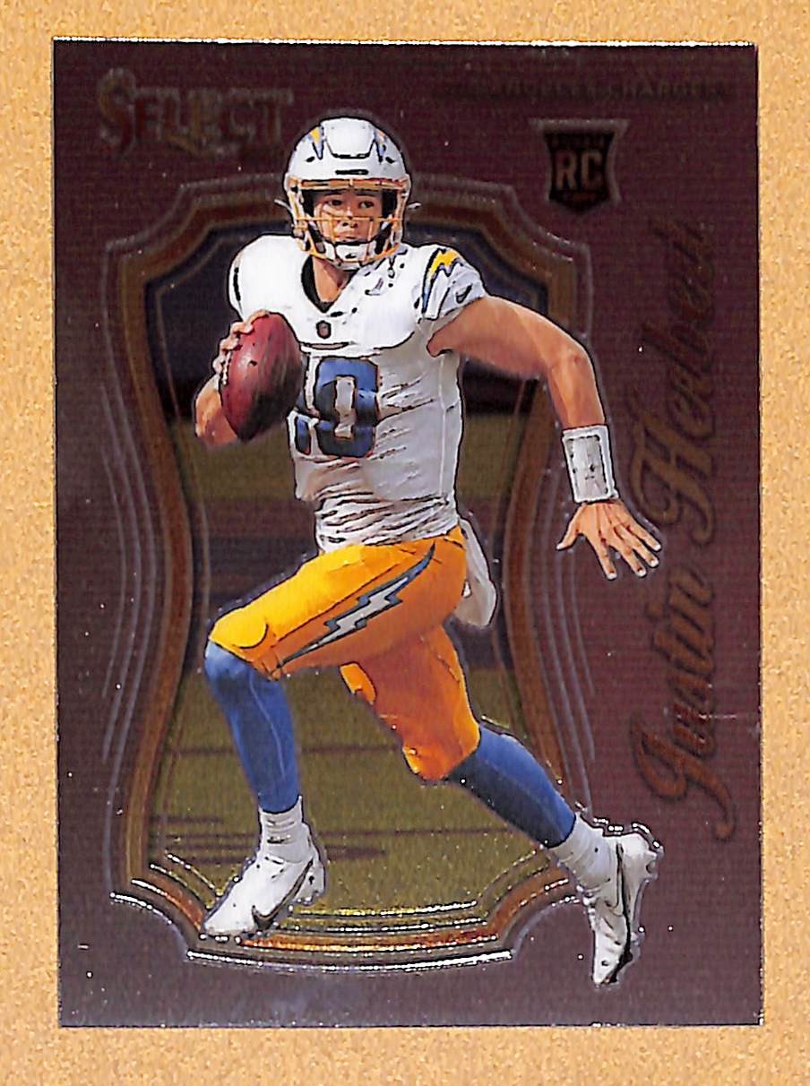 2020 Select Select Certified Rookies #4 Justin Herbert - NM-MT