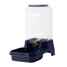Gravity Pet Feeder Automatic Dry Food Dispenser for Cats and Dogs 5LB Navy Blue