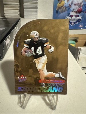 2001 Fleer Ultra - Rookie Vinny Sutherland #259G Gold Medallion /100 (RC)