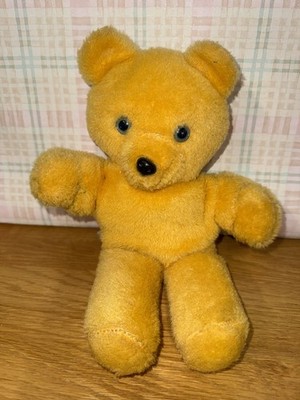 Vintage Chad Valley Teddybär England orange