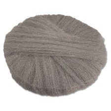 GMT 120172 17 in. Diameter Grade 2 Radial Steel Wool Pads - Gray (12/CT) New