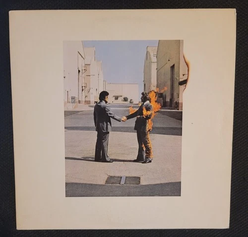 Wish You Were Here [LP] Pink Floyd 1975 Prog Rock Vinyl Record Strong VG+ US