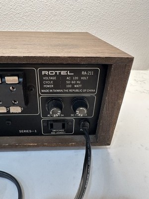 Rotel RA-211 Stereo Amplifier *Untested* | eBay