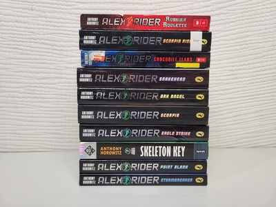 Alex Rider 10-Book Paperback Set by Anthony Horowitz | eBay